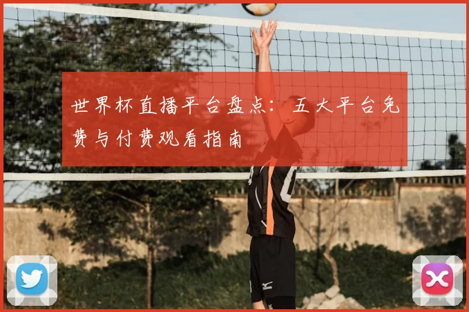 世界杯直播平台盘点:五大平台免费与付费观看指南