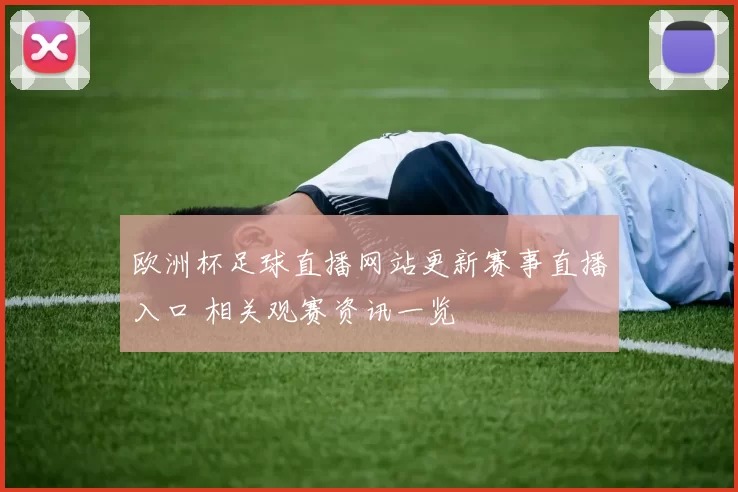 欧洲杯足球直播网站更新赛事直播入口 相关观赛资讯一览