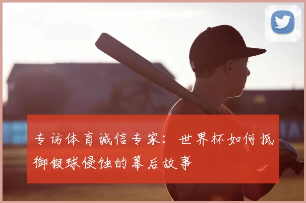 专访体育诚信专家：世界杯如何抵御假球侵蚀的幕后故事